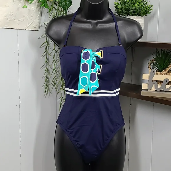 Trina Turk Women's Mid-Length One-Piece Swimsuit - Picture 4 of 11